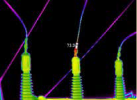 紅外熱像儀電氣接頭檢測